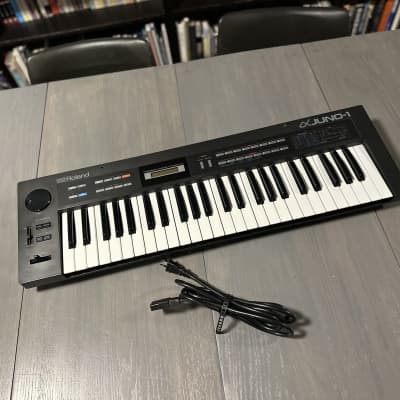 Roland Alpha Juno-1 49-Key Programmable Polyphonic Synthesizer 1985 - 1988 - Black