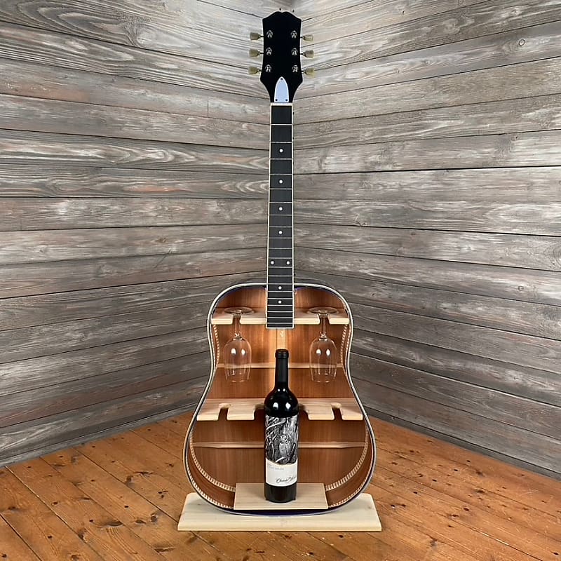 Franklin Guitar Works Custom Acoustic Guitar Wine Rack (#15) image 1