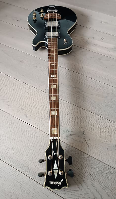 Jedson 2350B Single Cutaway Bass 1971 - 1974 - Black | Reverb