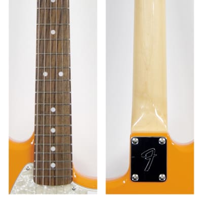 Fender Made in Japan 2021 Collection Traditional 60s Mustang SN:4804 ≒3.10kg 2021 Competition Orange image 9