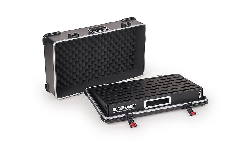 Rockboard QUAD-4.2-C Pedalboard with Flight Case | Reverb