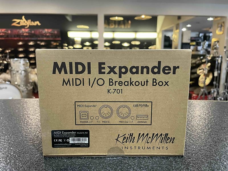 Keith McMillen Instruments K701 MIDI Expander Keyboard Reverb