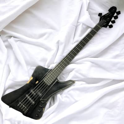 Sandberg "Forty Eight" Victor Brandt 5-String, Hardcore Aged Black w/ Ebony *8.5 Lbs., In Stock! image 2