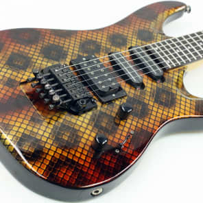 Aria Pro II Magna Series Snakeskin Electric Guitar, Ex