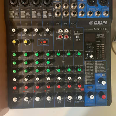 Yamaha MG10XU Analog Mixer image 1