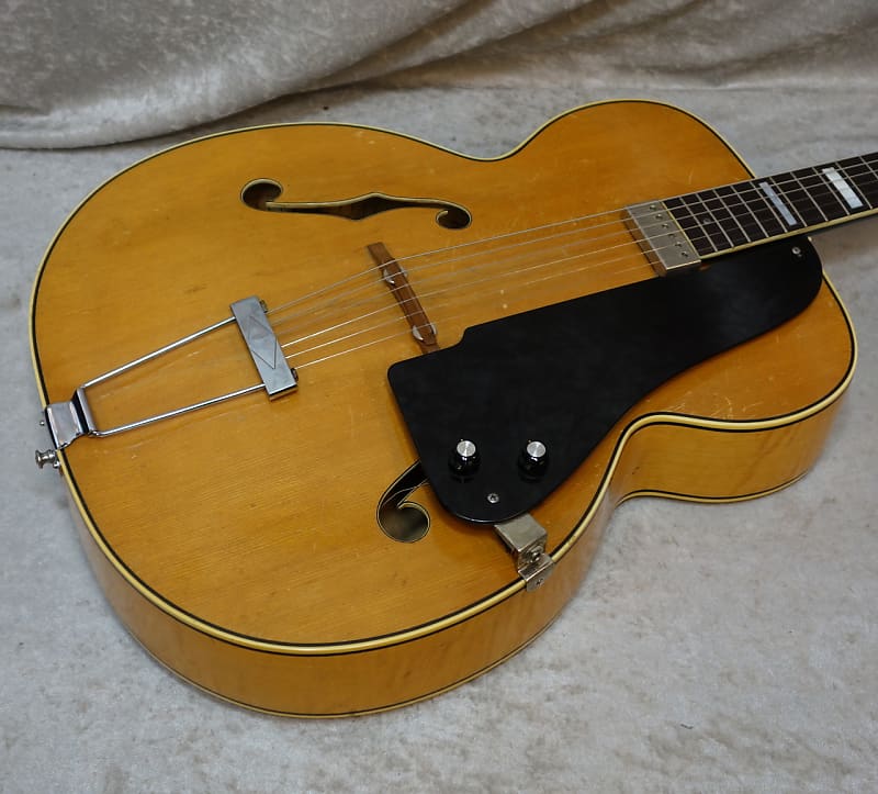 Vintage USA 1951 National 17" California Model archtop electric guitar image 1
