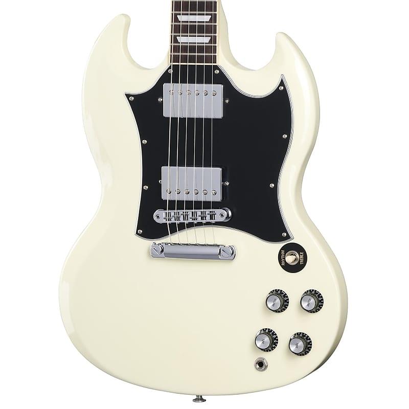 Gibson SG Standard Guitar w/ Gibson Gig Bag - Classic White image 1