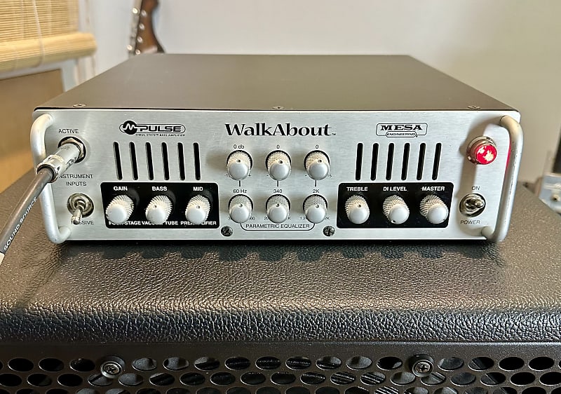 Mesa Boogie Walkabout Compact 300-Watt Bass Amp Head | Reverb