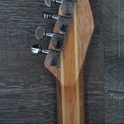 AIO TC1-H B-Stock Left-Handed Electric Guitar - Dark Walnut *Humbucker Neck Pickups 002 image 13