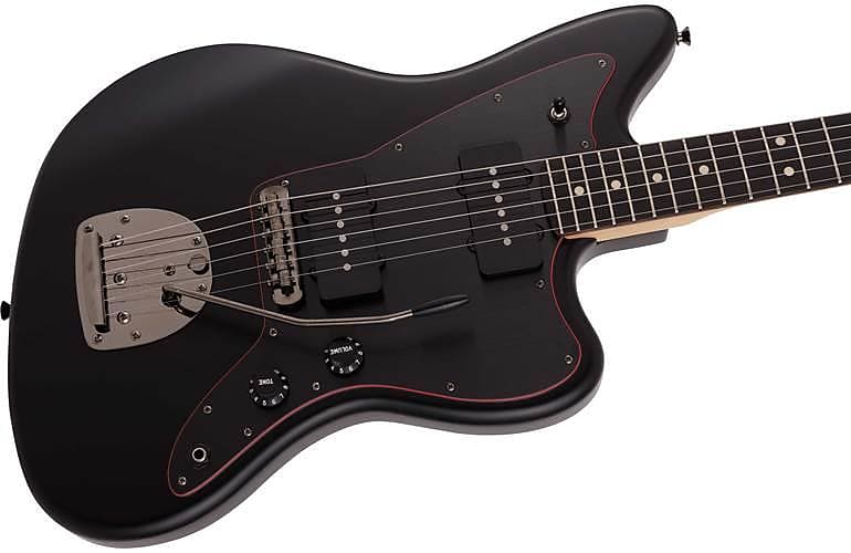 FENDER - Made in Japan Limited Hybrid II Jazzmaster Noir Rosewood  Fingerboard Black - 5311600306