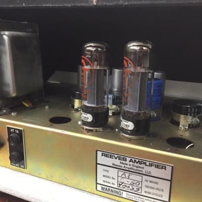 REEVES C-50 Amplifier Made in England by HIWATT  (2004) image 10