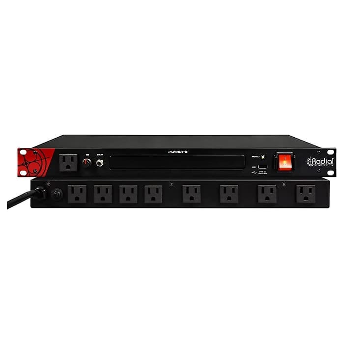 Radial Power-2 19" Rack Mount Power Conditioner & Surge Supressor w/LED Lighting image 1