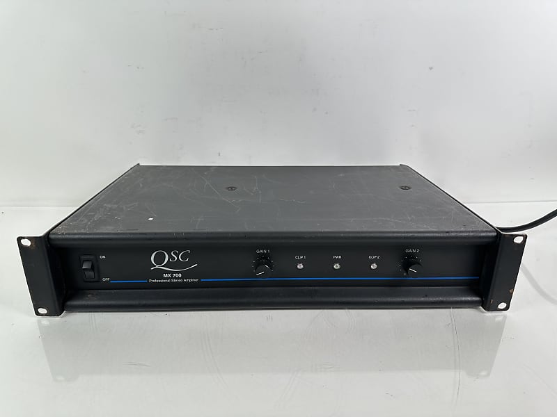 QSC MX 700 2-Channel Power Amplifier  			