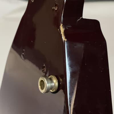 2005 MIJ Jackson RR3 RR Rhoads V Red Flame Guitar Body Floyd Tremolo Ready image 19