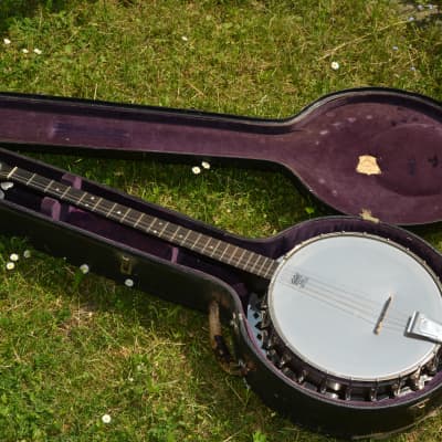 Slingerland Maybell Queen vintage plectrum banjo w/original case / video image 2