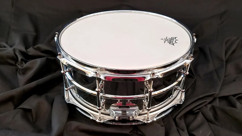 Ludwig LB402BTWM Brass Edition Supraphonic 6.5x14" Snare Drum with Tube Lugs, and P-86 Millennium Strainer image 4