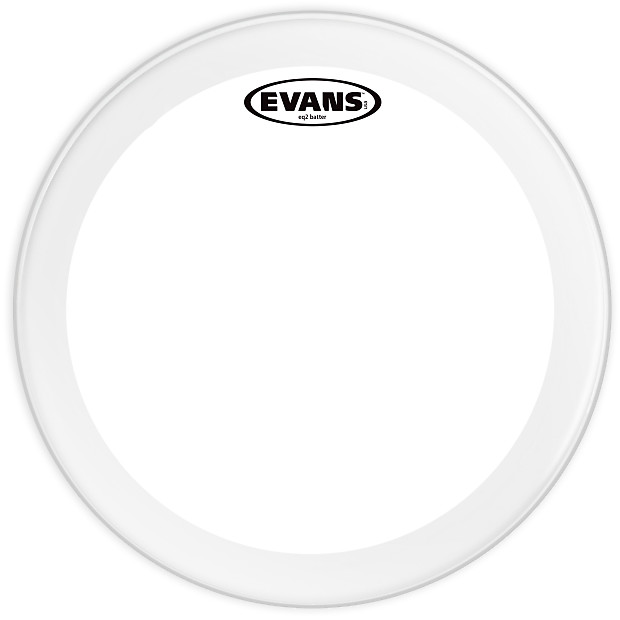 Evans 20" EQ2 Clear image 1