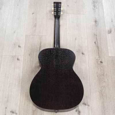 Martin 000-17E Acoustic Electric Guitar, Rosewood Fretboard, Black Smoke image 19