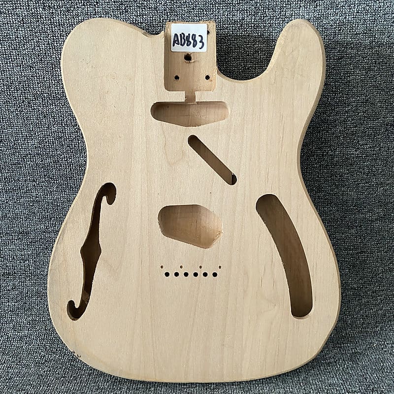 Solid Alder Wood Telecaster Tele Style Guitar Body Diy Reverb