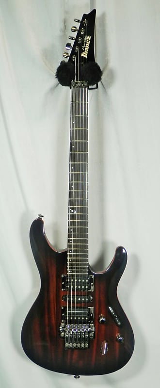 Guitar Ibanez S5470Prestage、ケース付き 2008 Ibanez J. Craft Prestige S5470 TKS w/ ZR Locking Trem