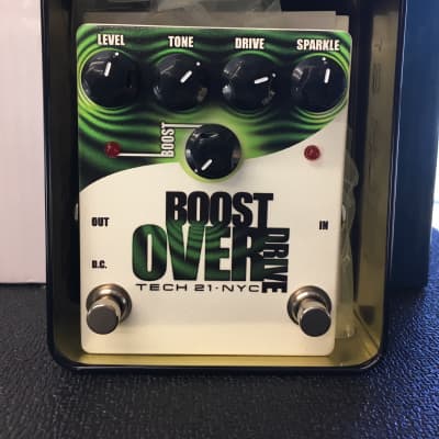 Tech 21 BOOST OVERDRIVE GUITAR PEDAL (Inventory Closeout) image 4