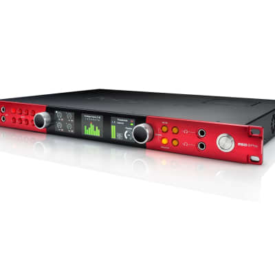 Focusrite Red 8Pre Audio Interface, On-Stage WS7500, Mackie Big Knob Studio Bundle image 2