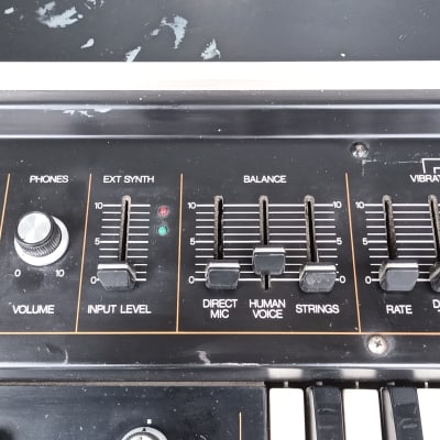 Roland VP-330 MKI Vocoder Plus 49-Key Synthesizer 1979 - Black image 5