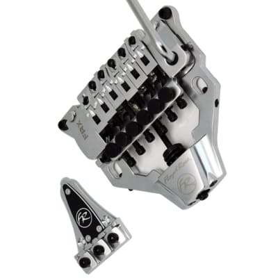 NEW! Floyd Rose FRTX01000S Satin Chrome W/ Free EZ Mount Install Video - Fits Les Paul SG & Most Stop Tail Guitars (No Routing) FRX image 1