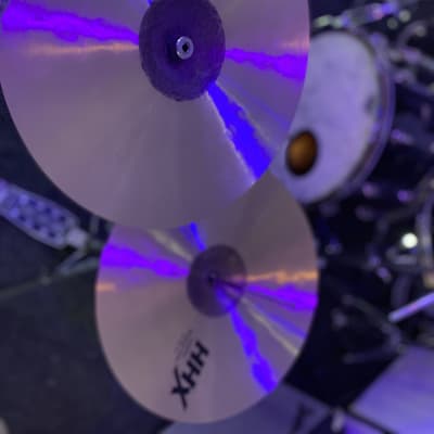 Sabian 14" HHX Complex Medium Hi-Hat Cymbals (Pair) 2019 - Present - Natural image 4