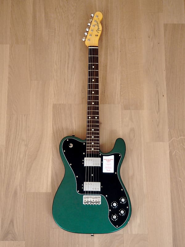 2020 Fender Hybrid Telecaster Deluxe Sherwood Green Mint