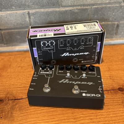 ベース Ampeg SCR-DI Bass Scrambler DI Ampeg SCR-DI Bass Preamp with Scrambler Overdrive Pedal