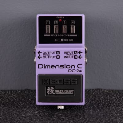 Reverb.com listing, price, conditions, and images for boss-dc-2w-dimension-c-waza-craft