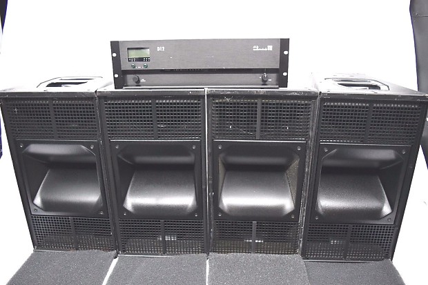 d b Audiotechnik Q1 Line array Loudspeaker Package 2 Q1 and 1 D12 power amp