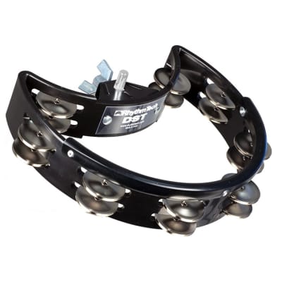 Rhythm Tech DST Drum Set Tambourine, Black image 1