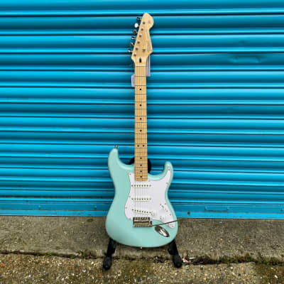 Tokai Goldstar Sound Strat Style Electric Guitar Daphne Blue for sale