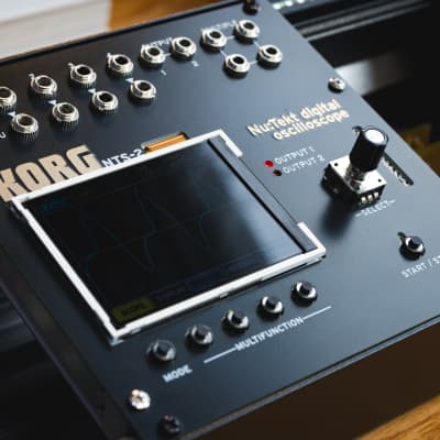 NTS-2 Eurorack Conversion Faceplate Kit for Korg Nu:Tekt digital Oscilloscope (Black) image 3
