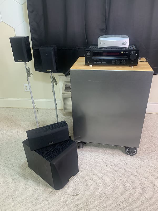 Kenwood VR606 AudioVisual Surround Sound System w/ Reverb