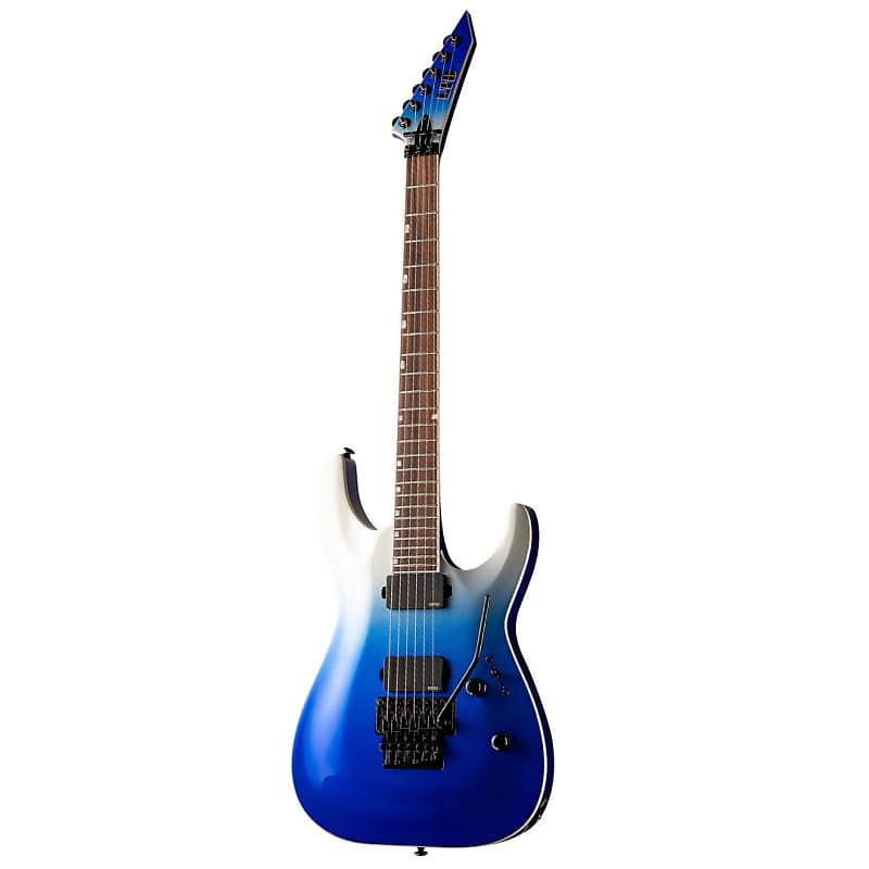 Immagine ESP LTD MH-400FR EMG & Floyd Rose - Blue Pearl Face Metallic Electric Guitar - 1