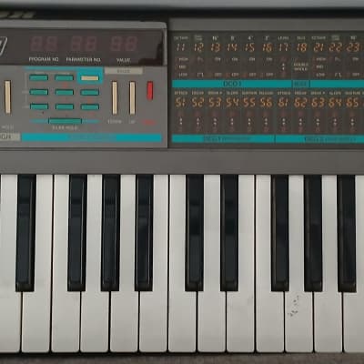 Vintage 1980s Korg Poly-800 Synthesizer w/ Original Power Supply - Made in Japan