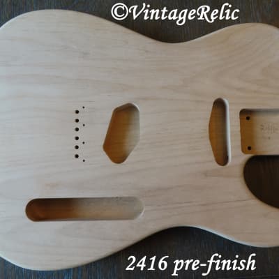 aged RELIC nitro Telecaster ALDER loaded body Seafoam Green Fender '64 Pickups bridge image 14