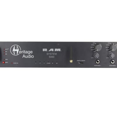 Heritage Audio RAM System 5000 5.1 Rackmount Monitoring System with Remote (Used/Mint) image 3