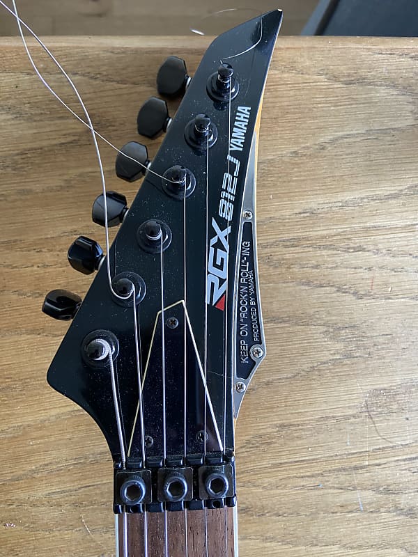 ギター Yamaha RGX-812J Electric Guitar Yamaha RGX-812 Black Maple Neck Rosewood