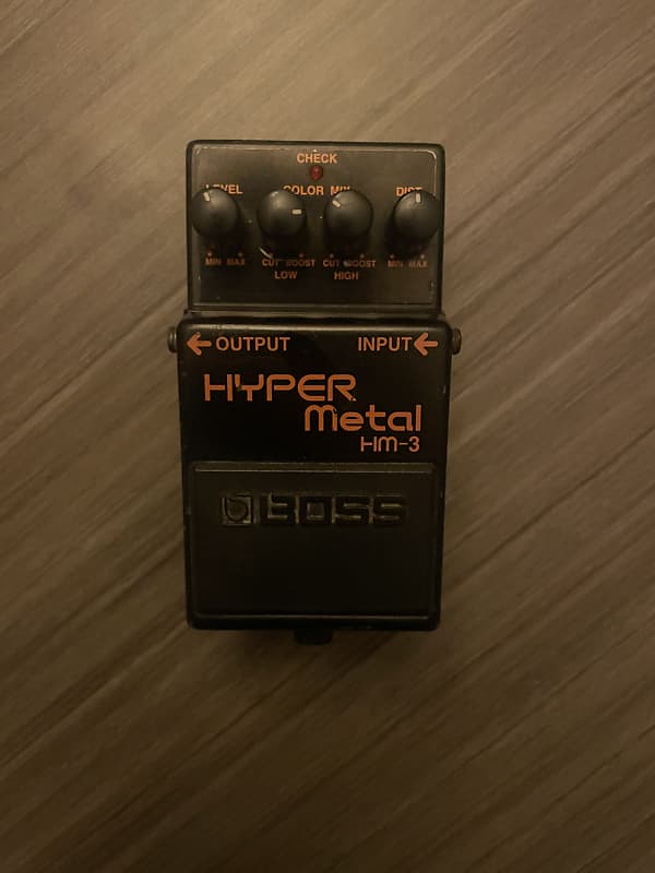 Boss HM-3 Hyper Metal Distortion Pedal | Reverb