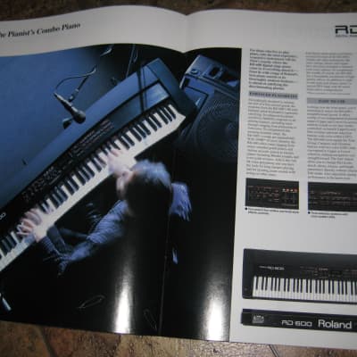 Roland  Keyboard Catalog Vol. 2 Synthesizers and  Keyboards From 1999 image 8