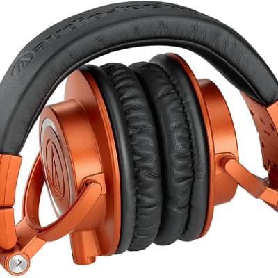 Audio-Technica ATH-M50XMO Professional Monitor Headphones, Metallic Orange image 3