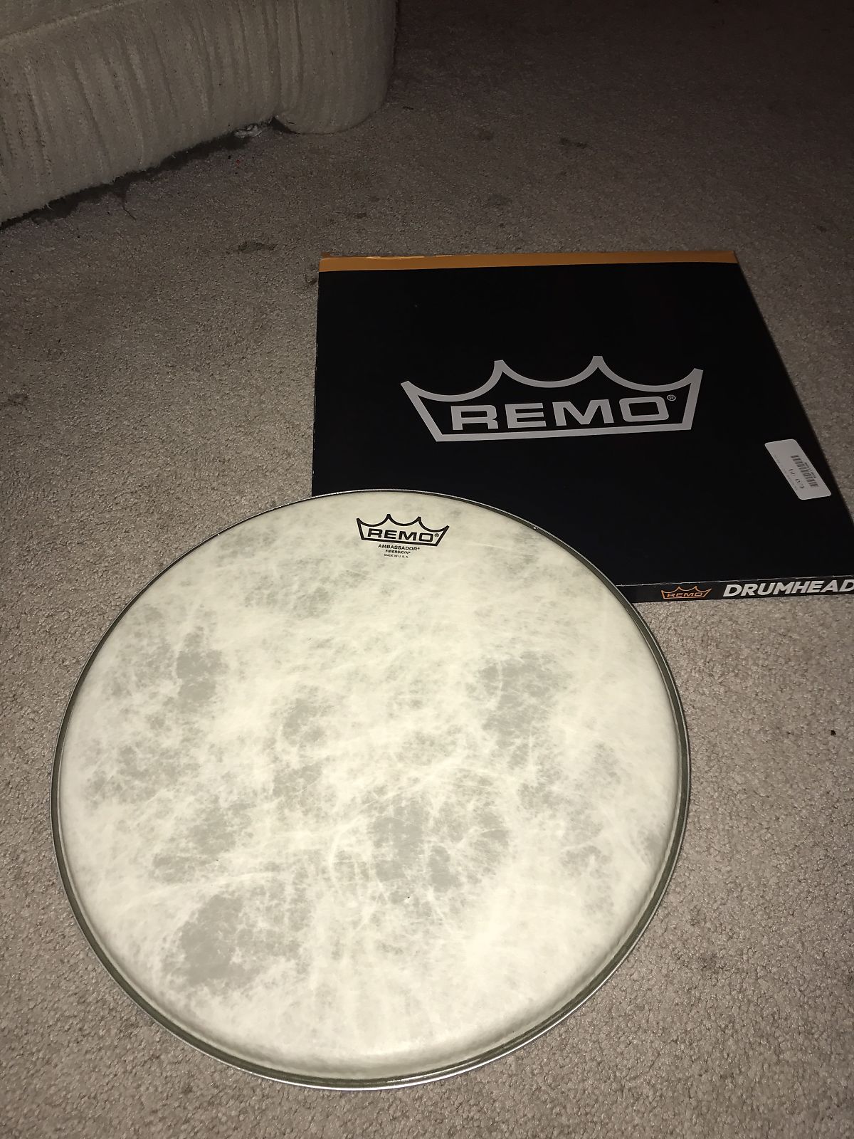 Remo Ambassador Fiberskyn Drum Head 14" Reverb