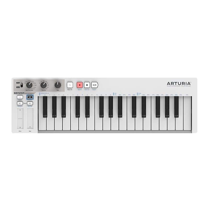 Arturia Keystep MIDI & CV/Gate Controller (White) image 1