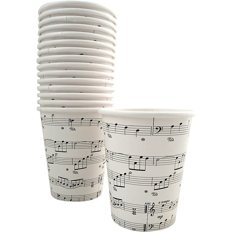 AIM Sheet Music Paper Cups 9oz | Reverb