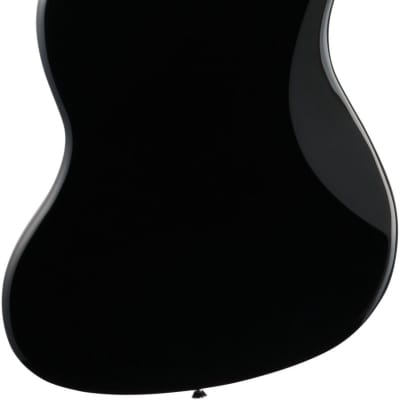 Squier Affinity Jaguar Bass H Electric Bass,  Maple Fingerboard, Black image 5