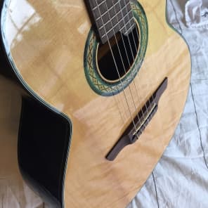 Takamine TC135SC Classical Series Nylon String FCN Cutaway Acoustic/Electric Guitar Natural Gloss